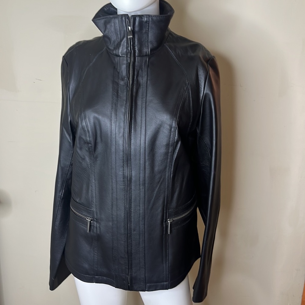 Women leather jacket - Picture 4 of 4